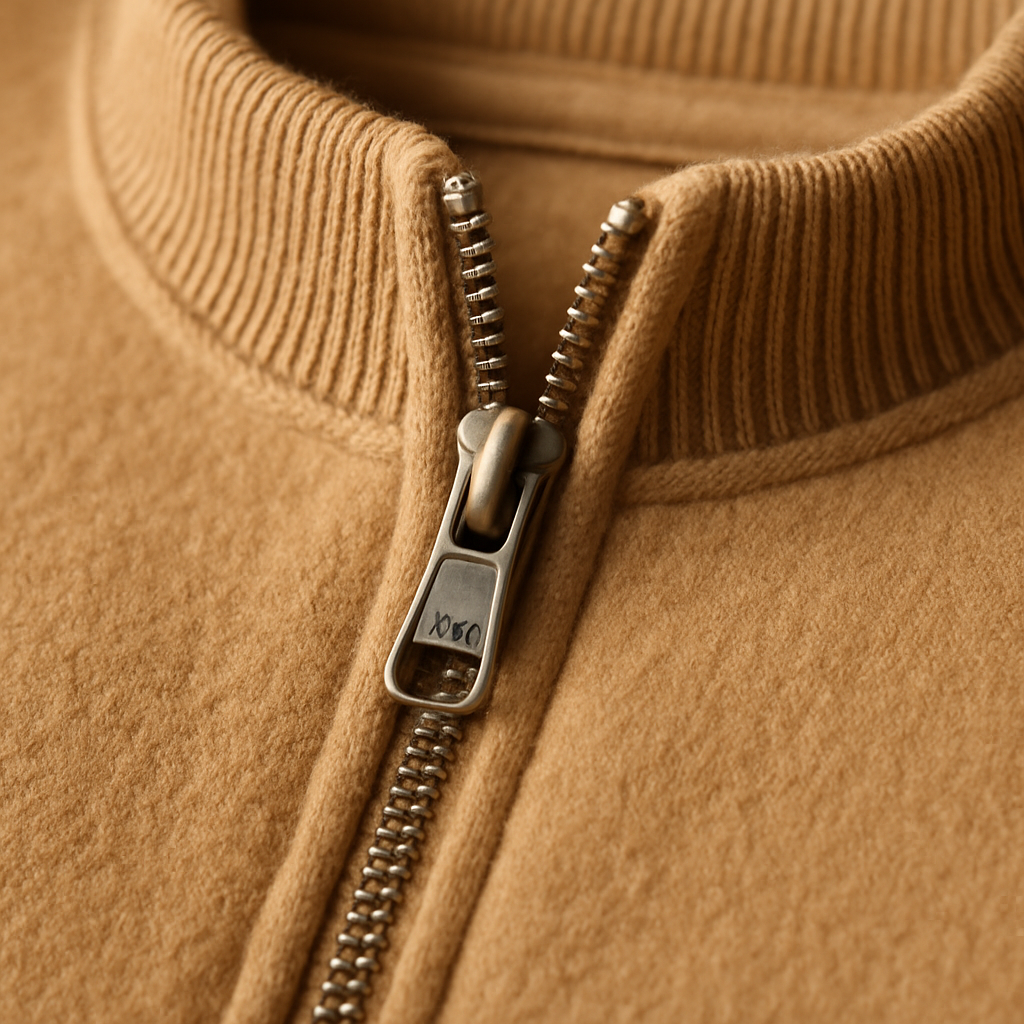 The Quarter-Zip - Quarter Tan