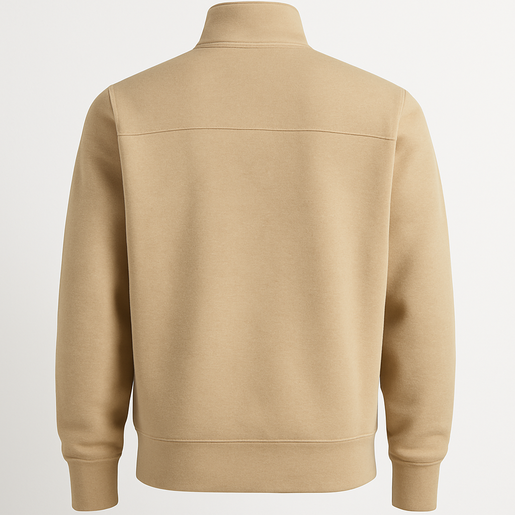 The Quarter-Zip - Quarter Tan